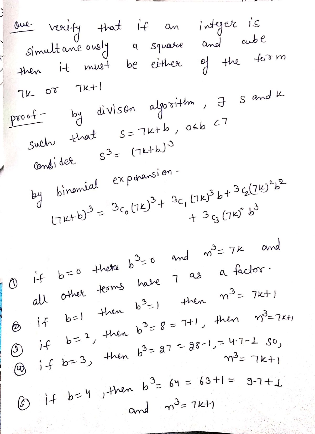 Advanced Math homework question answer, step 1, image 1